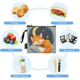 thumbnail image 5 of Haosy 3 Pack Reusable Ziploc Bags BPA Free Healthy Food Storage Bag Leakproof Sandwich Snack Freezer Bags Lovely Sleep Fox with Moon, 5 of 7