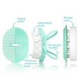 thumbnail image 3 of Frida Baby - Baby Head-Hugging Hairbrush + Styling Comb Set Gentle and Soft Bristles, Storage Case, Styling Comb, Super Soft Brush, 3 of 7
