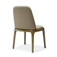 thumbnail image 4 of Manhattan Comfort Courding 18.7" Faux Leather Dining Chair in Tan, 4 of 4