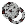 thumbnail image 2 of Balery Spiders Fundas de asiento para taburete de bar redondo de tela de terciopelo ajustables que protegen de arañazos y manchas para sillas de 14 a 17 pulgadas.-13 inch, 2 of 7