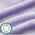 thumbnail image 5 of Your Zone Purple Oversized Fuzzy Throw Blanket for Kids, 72 x 50 inches, 5 of 9