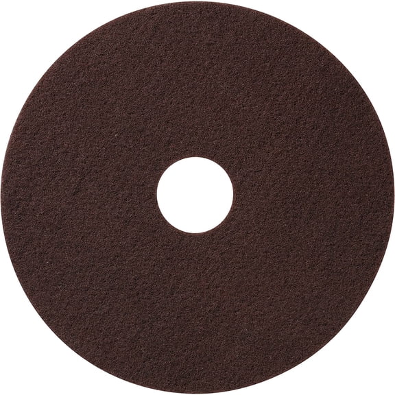 Americo Maroon Conditioning Wood Floor Pad, 20" Diameter, 10 Pads/Case, Made in USA