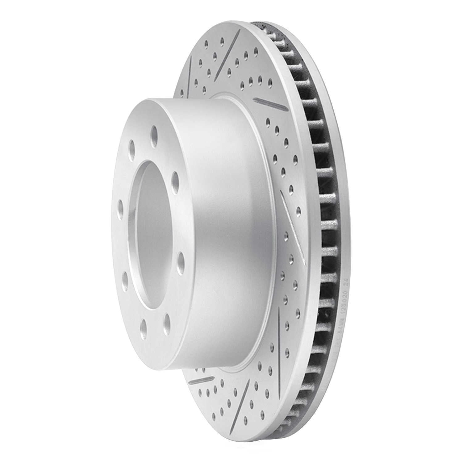 Dynamic Friction Company 830-40102L DFC Geoperformance Rotor - Drilled and Slotted