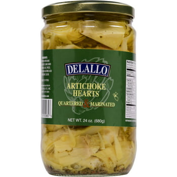 DeLallo Marinated Artichoke Hearts, 24 oz, Jar