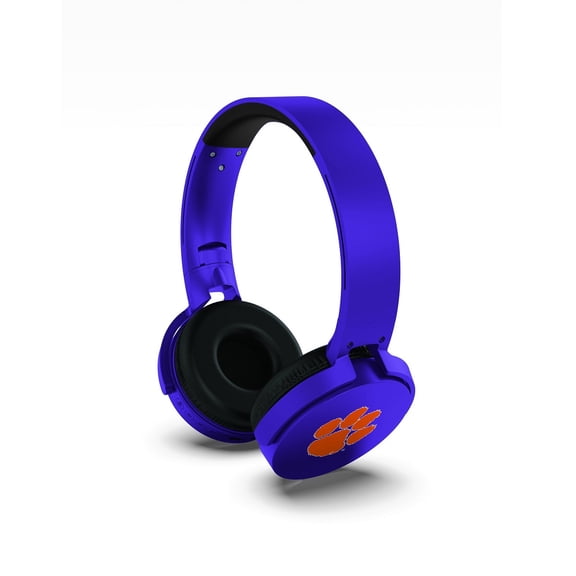 SOAR NCAA Wireless Bluetooth Headphones - Clemson Tigers