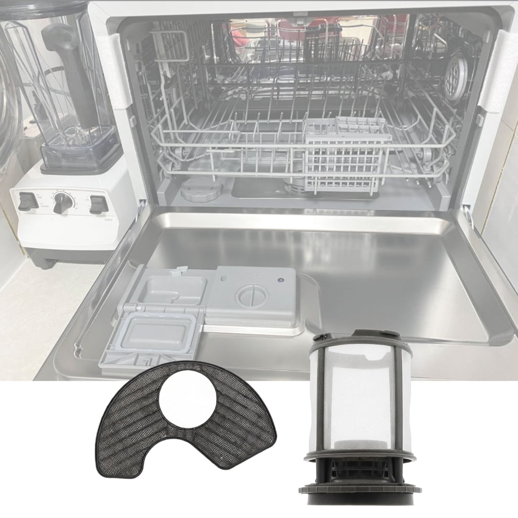 Miiottaa Original Dishwasher Pump Filter Cup And Fine Screen Replacement Set For Various Brands