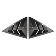 thumbnail image 1 of MPXBM Car Rear Window Side Vent Shutter Louver Cover Trim Accessories Compatible for Mazda 6 Sedan 2002 2003 2004 2005 2006 2007 2008-2016, 1 of 3