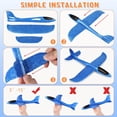 thumbnail image 5 of LINMOUA 4 Pack Foam Airplanes for Kids, 18.9'' Large Throwing Foam Glider Planes Toys,Flying Styrofoam Kid Airplanes Toy for 3 - 14 Year Old Boys Girls with Outdoor Sports Play, 5 of 13