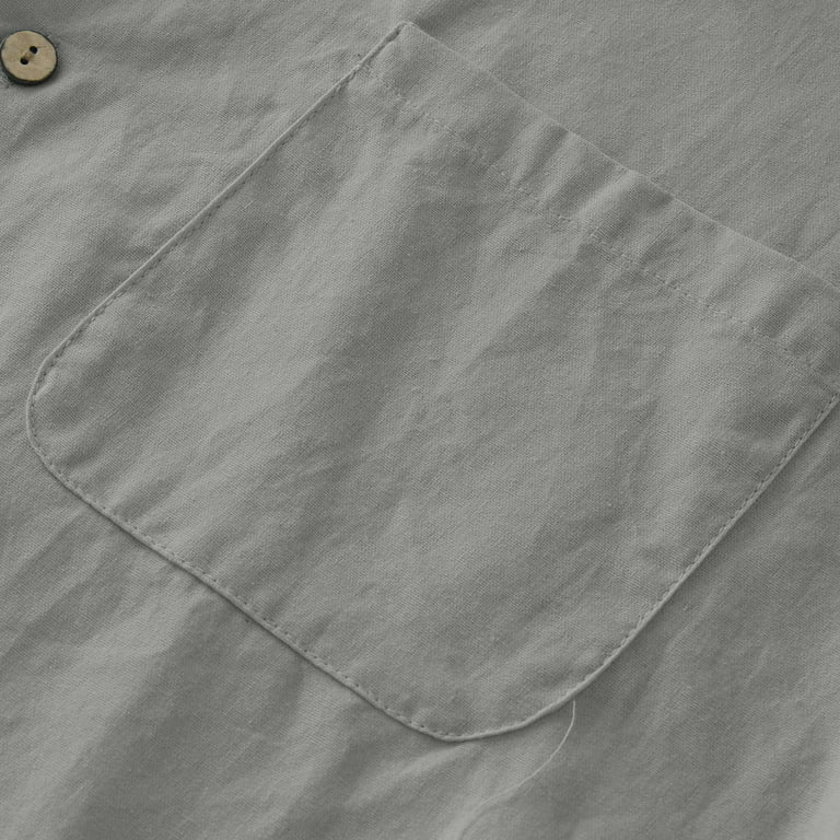 adviicd Boys White Button Down Shirt Men's Fishing Shirts with Zipper  Pockets UPF 50 Lightweight Cool Short Sleeve Button Down Shirts for Men  Casual