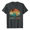 thumbnail image 1 of Hauts pour Femmes Décontractés Été Motif Imprimé Drôle Manches Courtes T-Shirt Hauts Amples Confortables Col Rond Tuniques Unisexes Blouses, 1 of 6