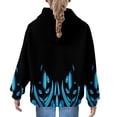 thumbnail image 4 of Mercatoo Hooded Sweatshirt for Girls Graphic Print Long Sleeve Warm Pullover Shirt Fall Casual Tops with 𝗞angaroo Pocket, 4 of 7