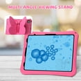 thumbnail image 2 of Kids Case for iPad Air 13-inch (M3) 2025, (M2) 2024 / iPad Pro 13 Inch M4 / iPad Pro 12.9 (2018/2020/2021/2022), Cute Butterfly Rotating Stand Lightweight Kids Friendly Shockproof Case, Rose, 2 of 6