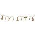 thumbnail image 5 of Northlight Carrots and Bunnies Plush Easter Garland - 4', 5 of 7
