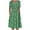 Green Womens Summer Dress, variant on USSUMA Sundresses for Women Casual Summer Plus Size Loose Flowy Swing Floral Print Knee Length Midi Womens Shirt Dresses Beach V Neck Short Sleeve Plus Size Wedding Guest Sun Dress
