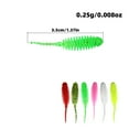 thumbnail image 3 of Aurgiarme 10pcs Needle Tail Soft Baits Simulation Lures Fishing Lure Silicone Tiny Baits Fishing Tackle Accessories, 3 of 9