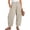 A4-Khaki, variant on Textilo Women's Leopard Pants Wide Leg Cheetah Print Sweatpants with Side Pockets Drawstring Elastic Waist Trouser Baggy Comfy Casual Lounge Fall Winter Slacks