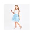 thumbnail image 4 of Robe Fille Cape Robe Bleue Butterfly Mariage 5 Ans, 4 of 6