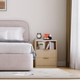 thumbnail image 2 of Bedside Table Nightstand with Bedside Storage, Bedroom Side Table and Organizer, Functional and Fluted Nightstand, for Bedroom, Living Room, Home Office, 2 of 9
