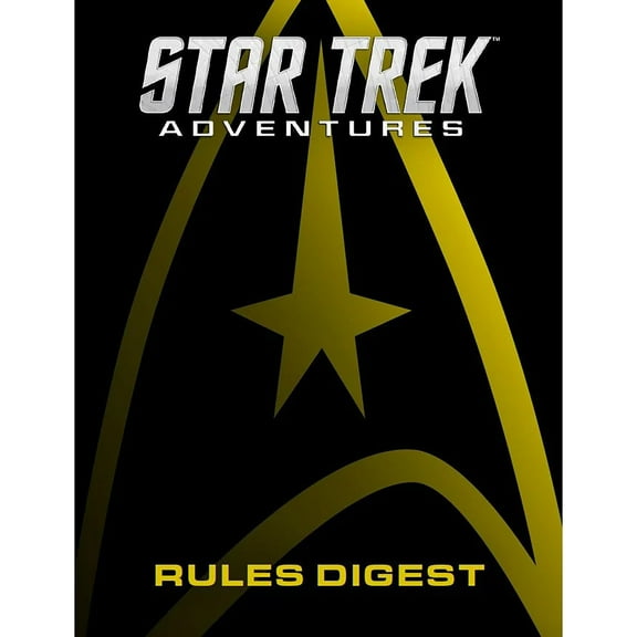 Star Trek Adventures: Rules Digest RPG Softcover Book, 304 Pages