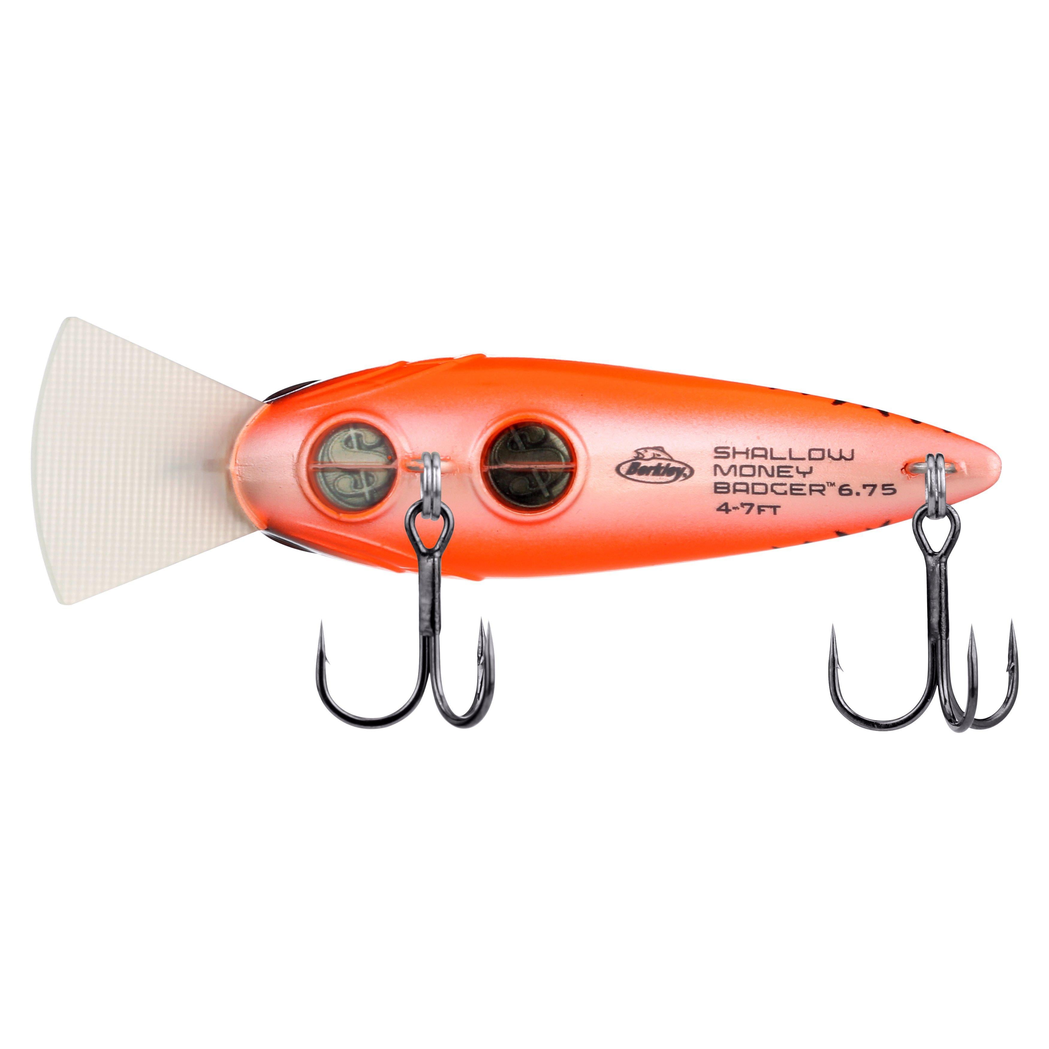 Berkley Shallow Money Badger Fishing Crankbait, 2.6 in, Hybrid Baitfish-Crayfish