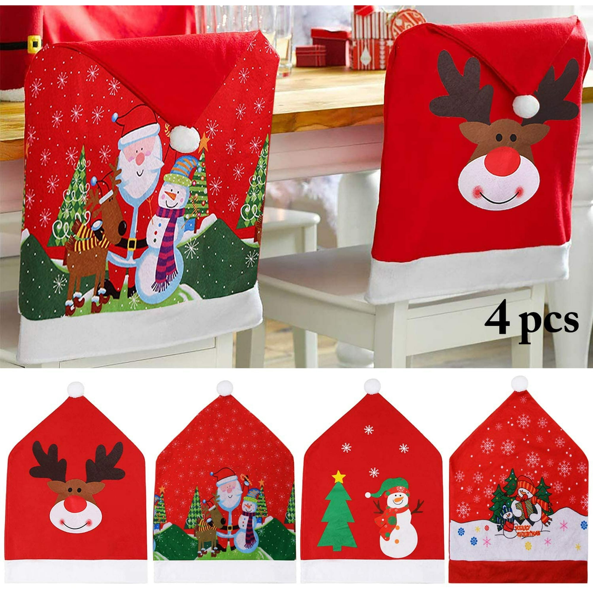 Christmas chair covers walmart sale