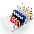 thumbnail image 4 of Amorvolat Drink Organizer for Fridge, Soda Can Dispenser for Refrigerator, Automatic Self-Pushing Fridge Drink Dispenser Holds up to 30 Cans, 6 Row,White, 4 of 8