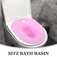 thumbnail image 3 of CTIRCHIU Bassin de Bain Sitz pour Toilettes en Design Ergonomique pour Femmes en Violet 1Pcs, 3 of 8