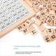 thumbnail image 1 of Material Didáctico de Matemáticas 1-100 Tablero Continuo Digital Tablero de Madera de Cien Cuadrículas Rompecabezas de Educación Temprana para Niños,A, 1 of 5