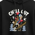 thumbnail image 3 of Disney - Chill Out - Juniors Cropped Pullover Hoodie, 3 of 5