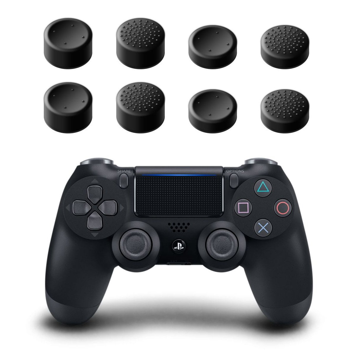 Attachments Compatible With Ps4 Controller Set Of 8 Protective Caps