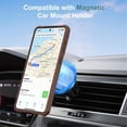 thumbnail image 4 of For Samsung Galaxy S26 5G Case (Compatible With MagSafe)  With Invisible Magnetic Metal Kickstand Ring Holder Four Corner Airbag Anti Fall Protective Cover,Brown,For Galaxy S26 (5G), 4 of 7
