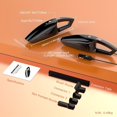 thumbnail image 3 of Car Vacuum Cleaner; Handheld 8000Pa Suction With Power Cord High Power; Dry And Wet Cleaning Portable Vacuum For Car Kit With Metal HEPA Filter, 3 of 6