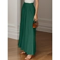 thumbnail image 2 of Weardear Wide Leg Pants for Women Casual Elastic High Waist Pants with Pockets, 2 of 5