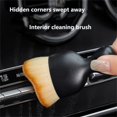 thumbnail image 5 of Car Interior Cleaning Tool,Auto Interior Dust Brush,Car Soft Bristles Detailing Brush, for Automotive Dashboard Interior, Exterior, Skylight, Leather (B,1pcs), 5 of 5