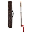 thumbnail image 2 of Xuanheng Chinese Bamboo Bawu Flute Transverse Woodwind Bau Flauta Musical Instrument, 2 of 8