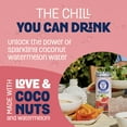thumbnail image 4 of Thirsty Buddha Eau de coco pétillante à la pastèque 330 ml, sans OGM, Certifié végétalien, sans sucre ajouté, en canette, 4 of 6
