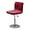 Wine Red, variant on XUELC Crushed Velvet Brown Bar Stool Cover Stretch Stool Cover Swivel Counter Stool Cover Low Profile Short Back Chair Protective Cover 2pc