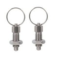 thumbnail image 2 of 2Pcs Spring Loaded Pin Latch for Chassis Cabinet 1.4x0.98x2.56in, 2 of 8