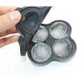 thumbnail image 6 of maxiaoxia 4 Hole Silicone Ice Trays, Ice Ball Maker, Sphere Ice Molds, Ice Ball Maker, Easy Release, Keep Drinks Chilled, 6 of 7