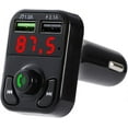 thumbnail image 3 of Bluetooth FM Transmitter for Car Latest Auto Connect, Wireless Radio Car Receiver Adapter Bluetooth Kit with Hands-Free Calling, USB Charger 5V/3.1A a, 3 of 5