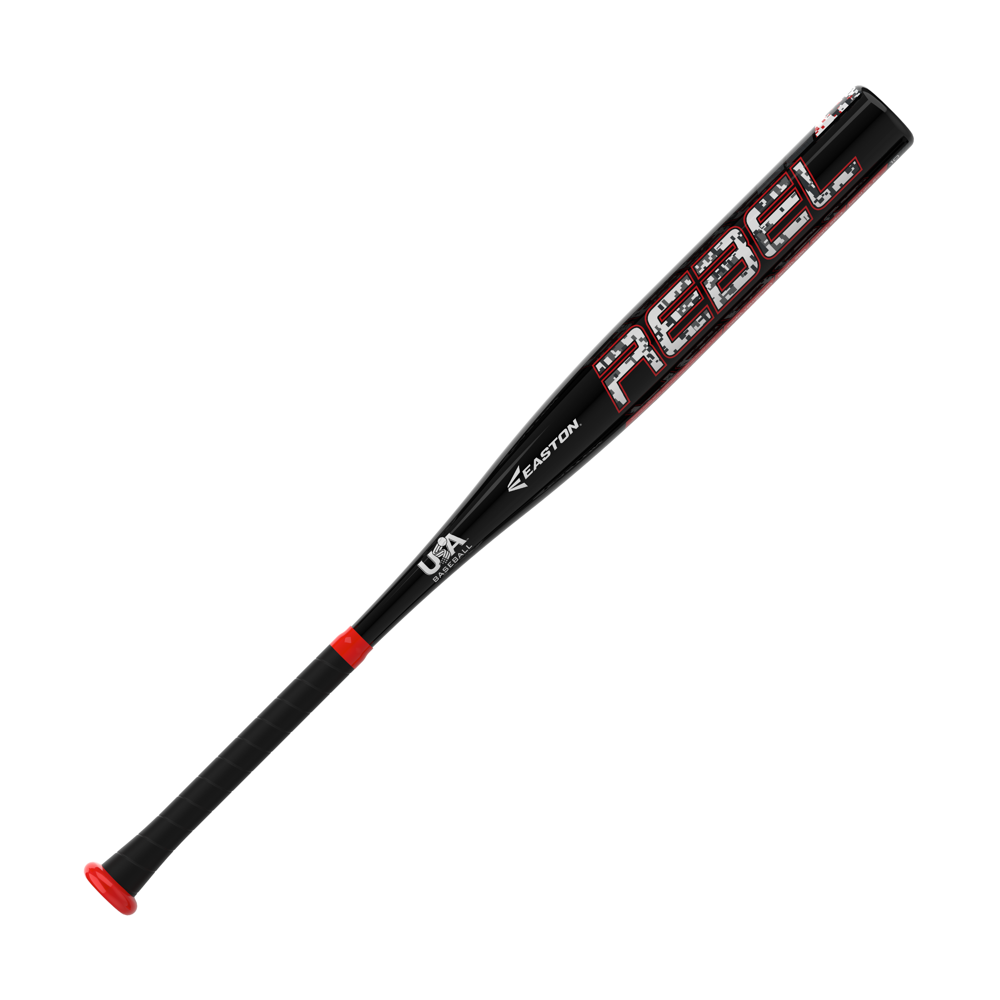EASTON REBEL 2019 2 1/4" Barrel, USA Youth Baseball Bat, 28" (10
