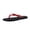 Red, variant on Cushionaire Surf Flip Flop Sandals for Women with Flexible Sole and Soft Jelly Strap, Lightweight Casual Slides