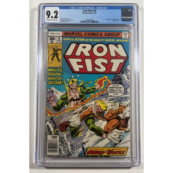 Iron Fist #14 - CGC 9.2 Comic Book