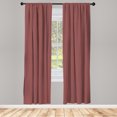 thumbnail image 3 of Geometric Curtains 2 Panels Set, Blooms Flourishing Spring Flowers Botanical in Abstract Circles Ornamental, Window Drapes for Living Room Bedroom, 56"W X 95"L, Multicolor, by Ambesonne, 3 of 5