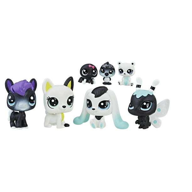 Littlest Pet Shop Black & White Friends