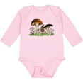 thumbnail image 3 of Inktastic Mushroom Hunting for Morel Mushroom Boys or Girls Long Sleeve Baby Bodysuit, 3 of 5