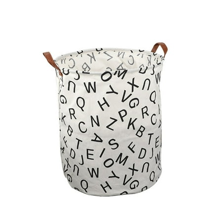 

Round Storage Large Decor/Collapsible BasketLaundry Storage Hamper/Bathroom/Home Housekeeping & Organizers