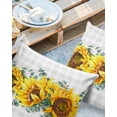 thumbnail image 3 of Cover Cushion Sofa Chair Case Pillow Decoration Office Home Cover Pillow Waterproof Sunflowers Flowe, 3 of 5
