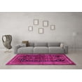 thumbnail image 3 of Ahgly Company Indoor Rectangle Persian Pink Traditional Area Rugs, 2' x 4', 3 of 4