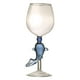 thumbnail image 2 of Vasos de vidrio Perfecl decoración ligera de mano 260 ml Azul, 2 of 8